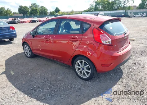 2018 Ford Fiesta Se из США, поврежденный, VIN 3FADP4EJ8JM120025